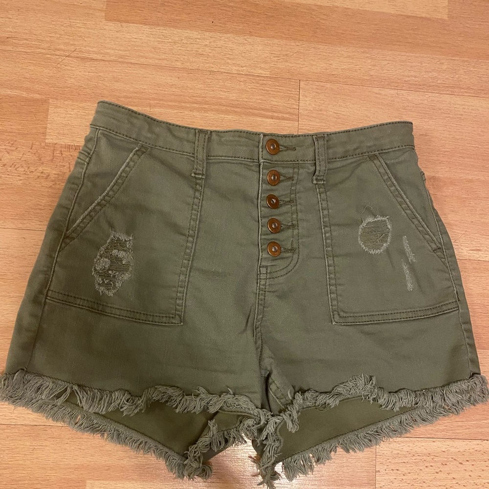 No Boundaries high rise shorts